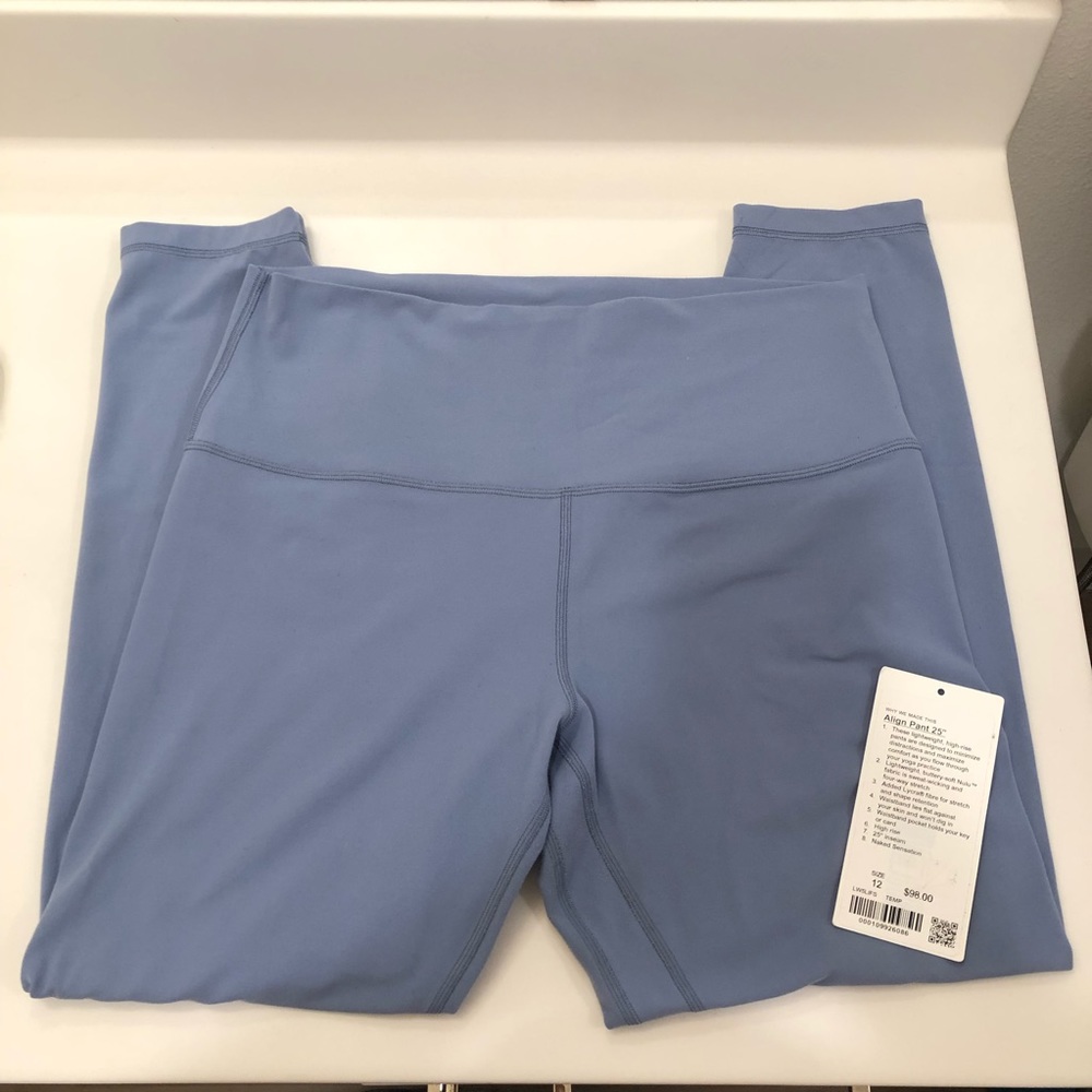 FLASH SALE Lululemon Align 25” Tempest Blue